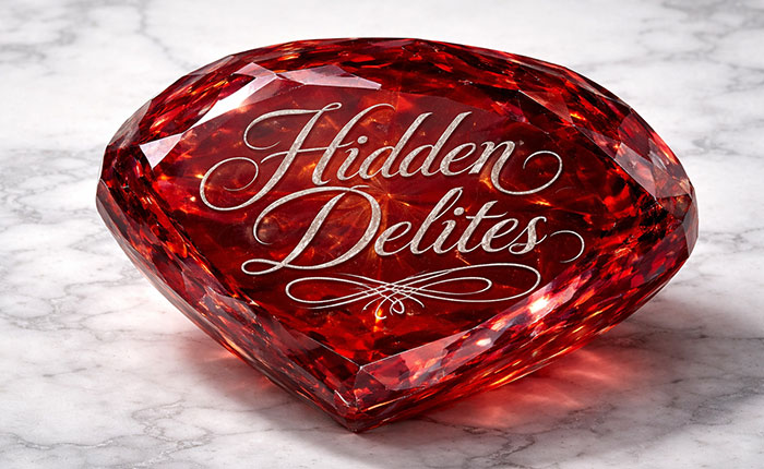 Hidden Delites handcrafted crystal nipple chain jewellery
