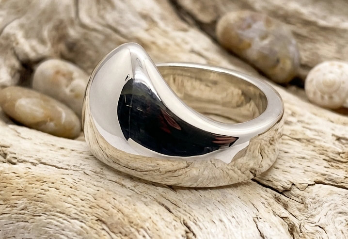 weighted glans bump cock ring jewelry