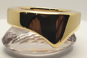 gold heavy cock ring
