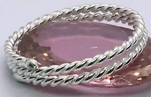 twisted adjustable cock rings