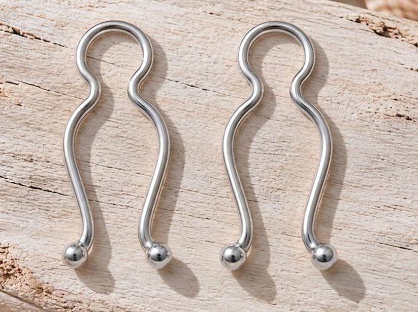silver nipple clip jewelry